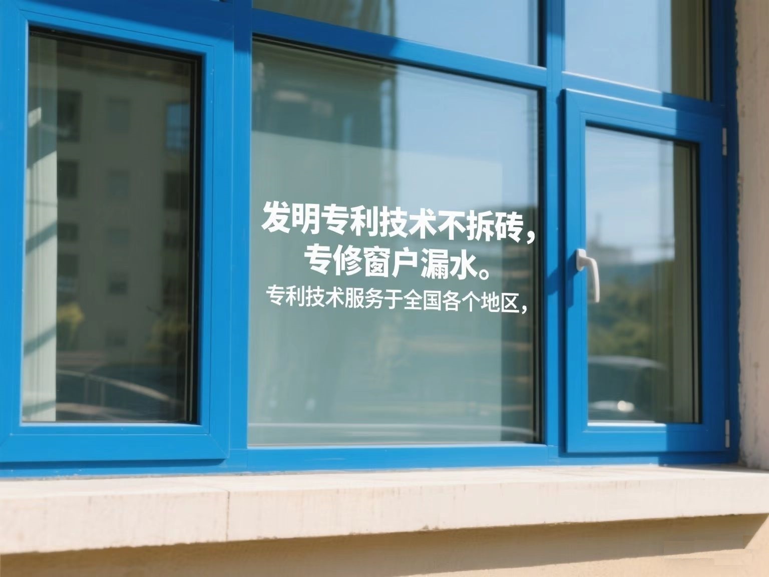 專利技術專修窗戶漏水